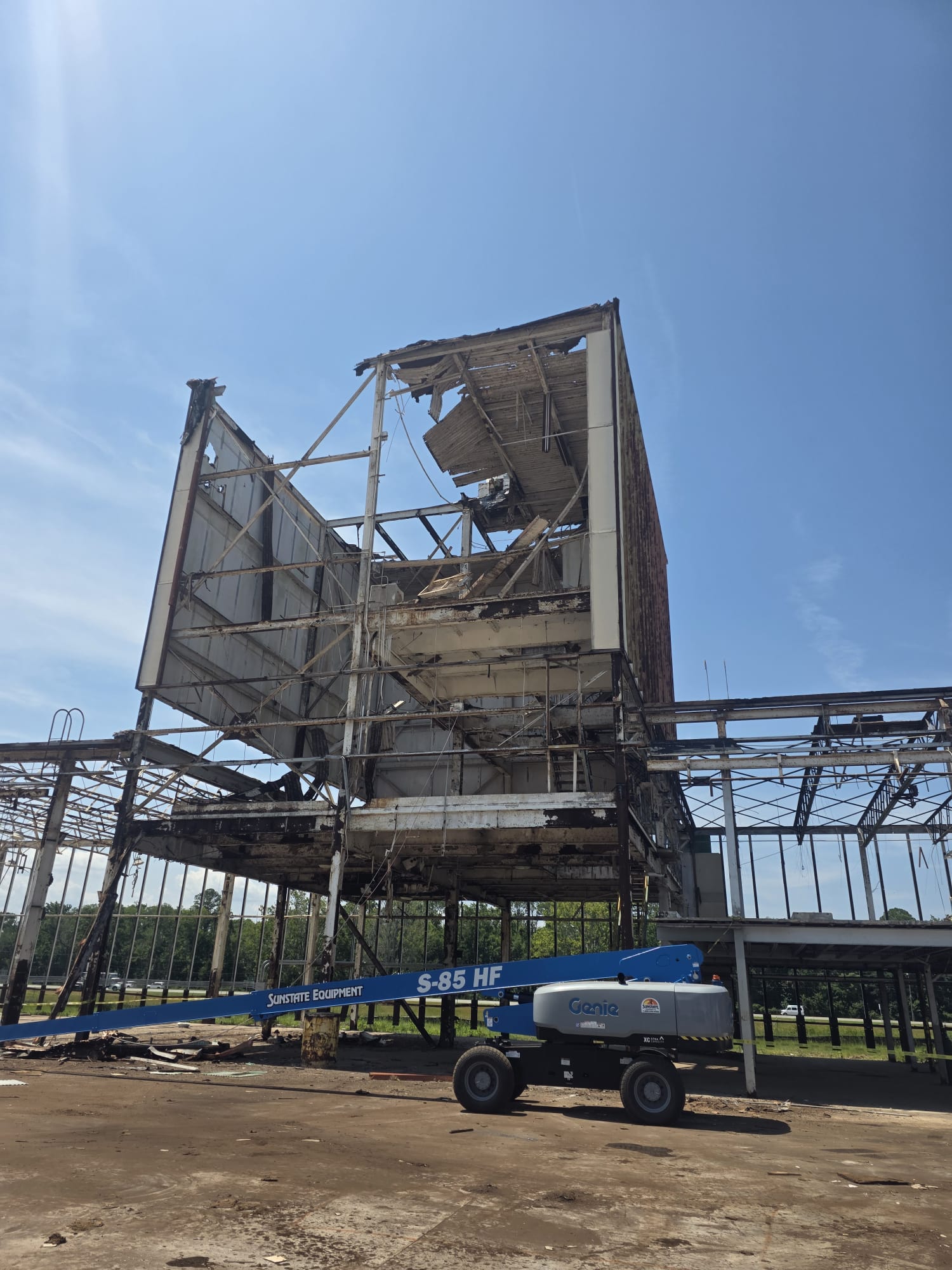 Level Demolition project in progress